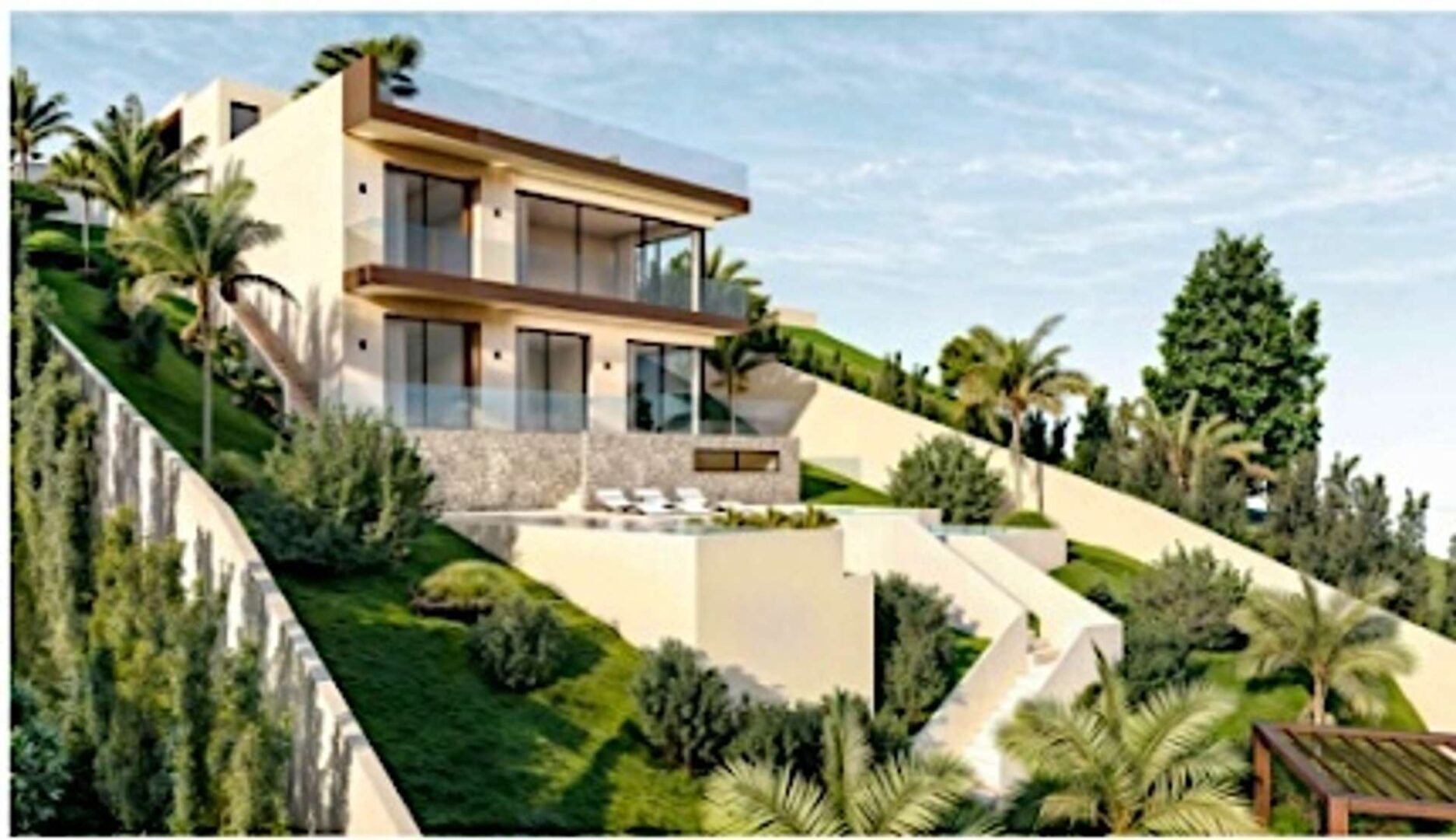 Villa projektiert