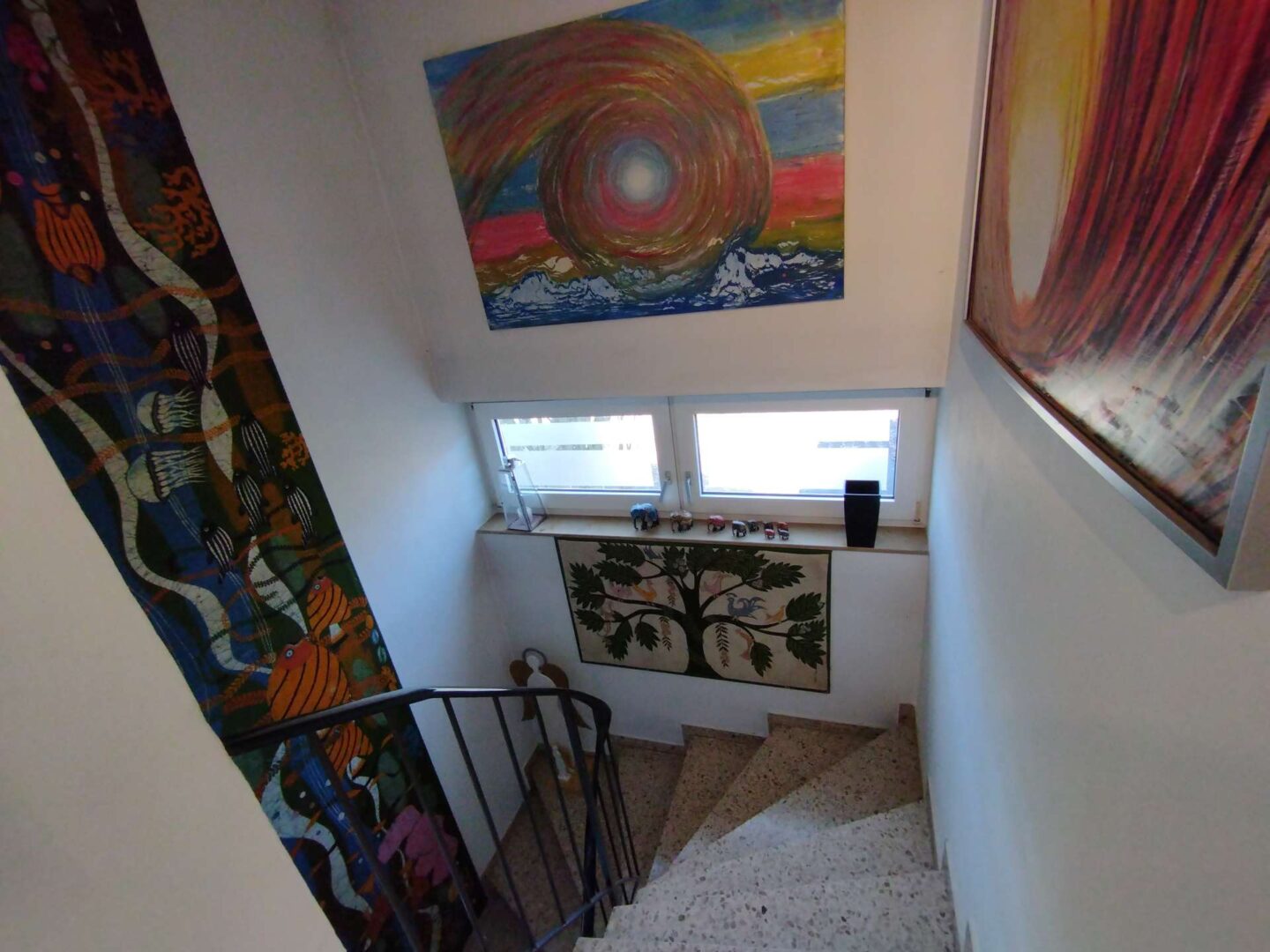 Treppe zum OG