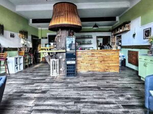 Einladender Empfang Gastronomie