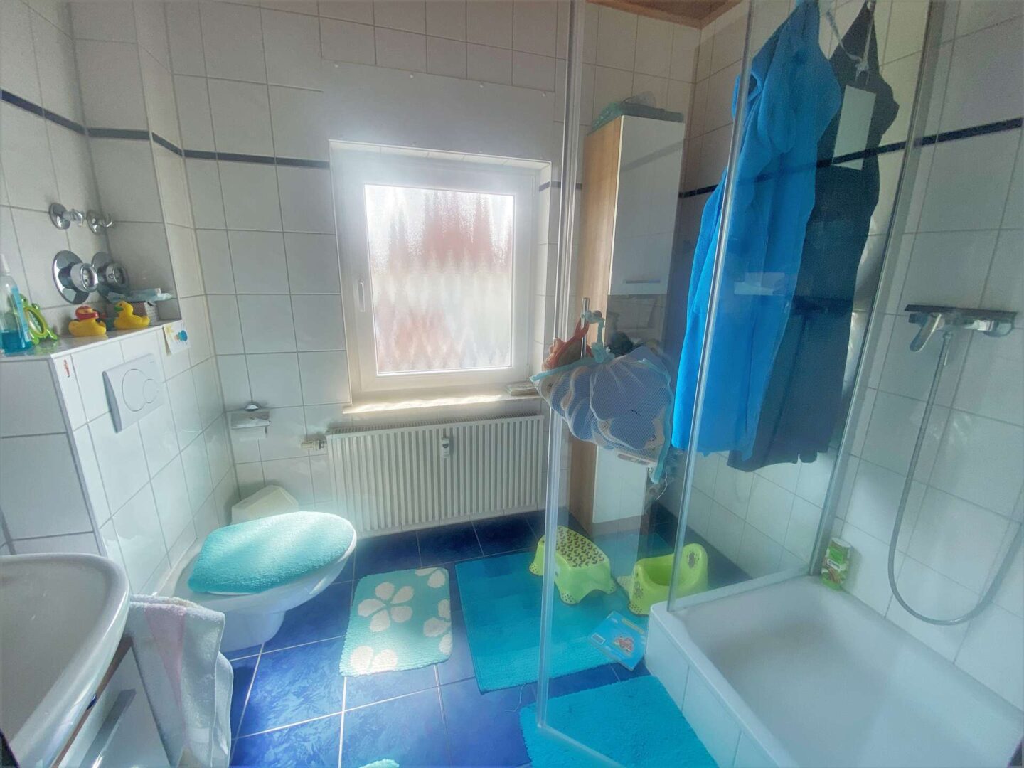 Tageslichtduschbad