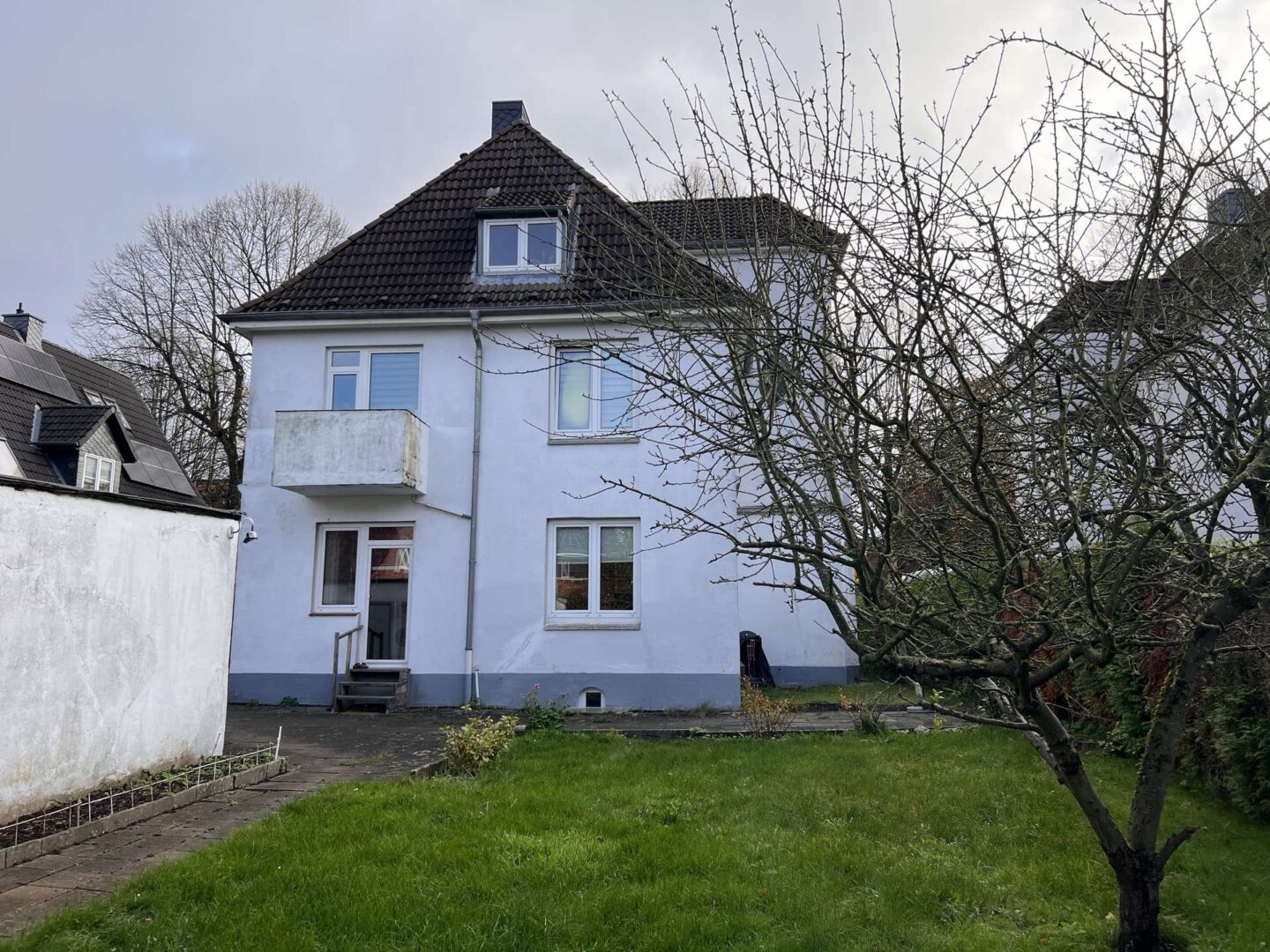Rückseite des Gebäudes