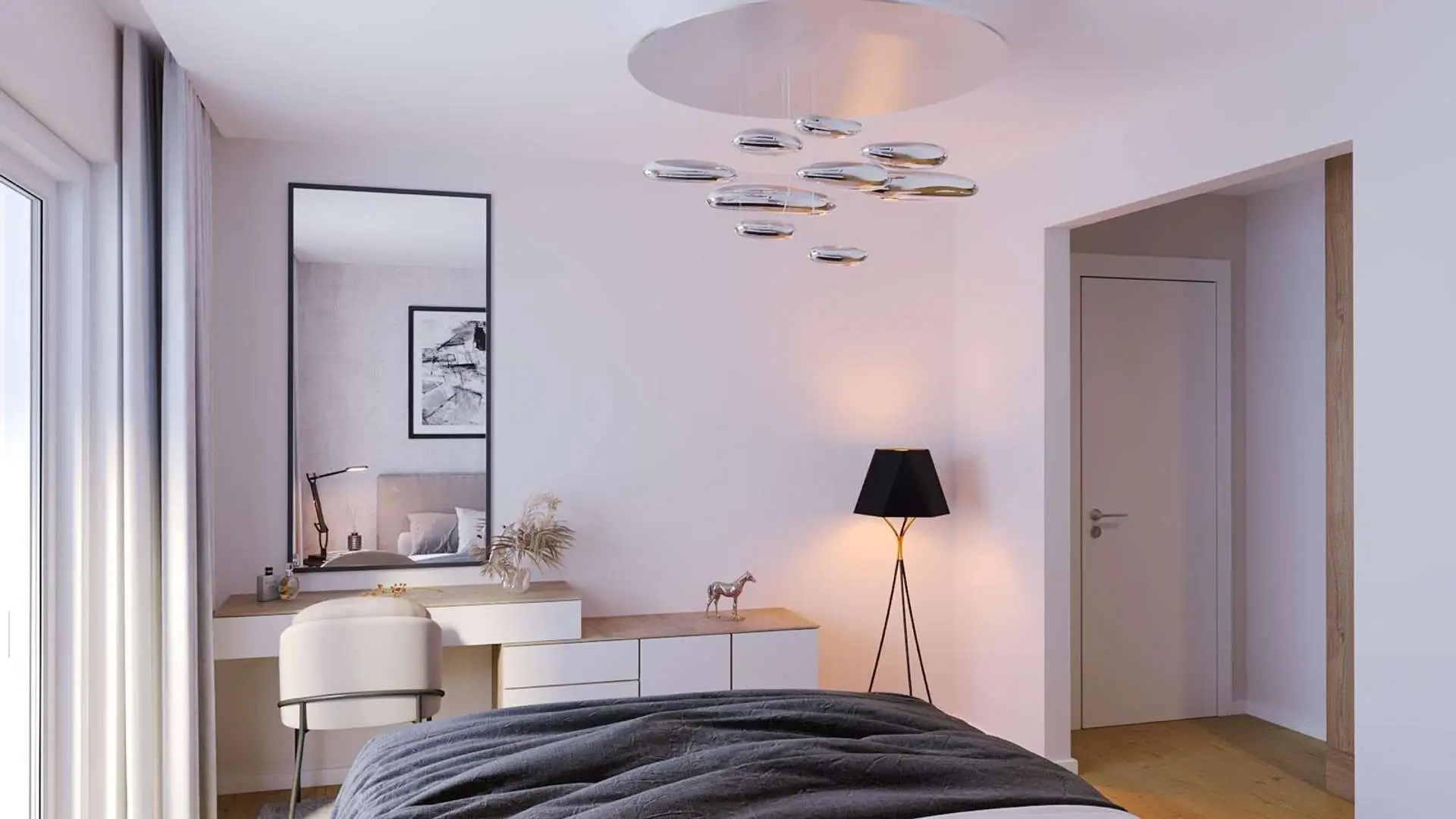 Schlafzimmer-Beispiel