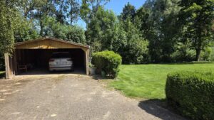 Doppel-Carport