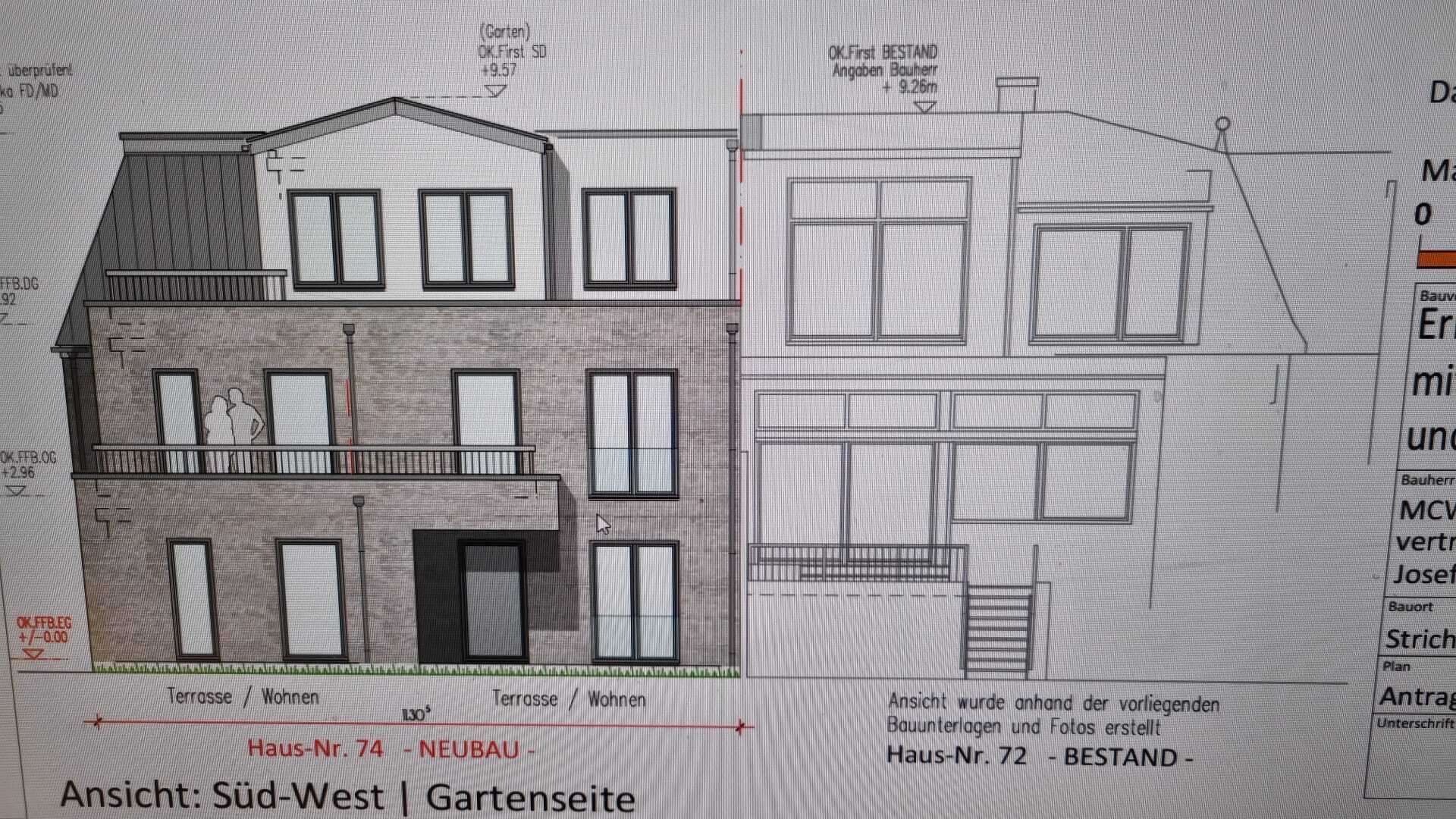 Visualisierung Hinten