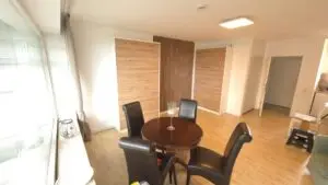 Blick mögliche Position Betten