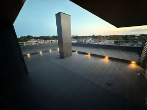 Dachterrasse Blick von innen