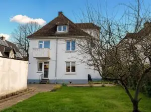 Rückseite des Gebäudes