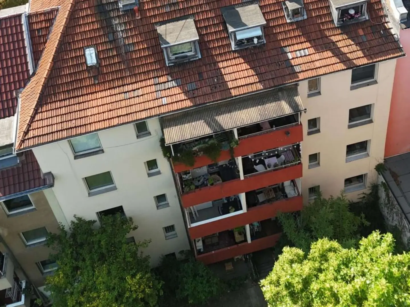 Außen Balkonseite