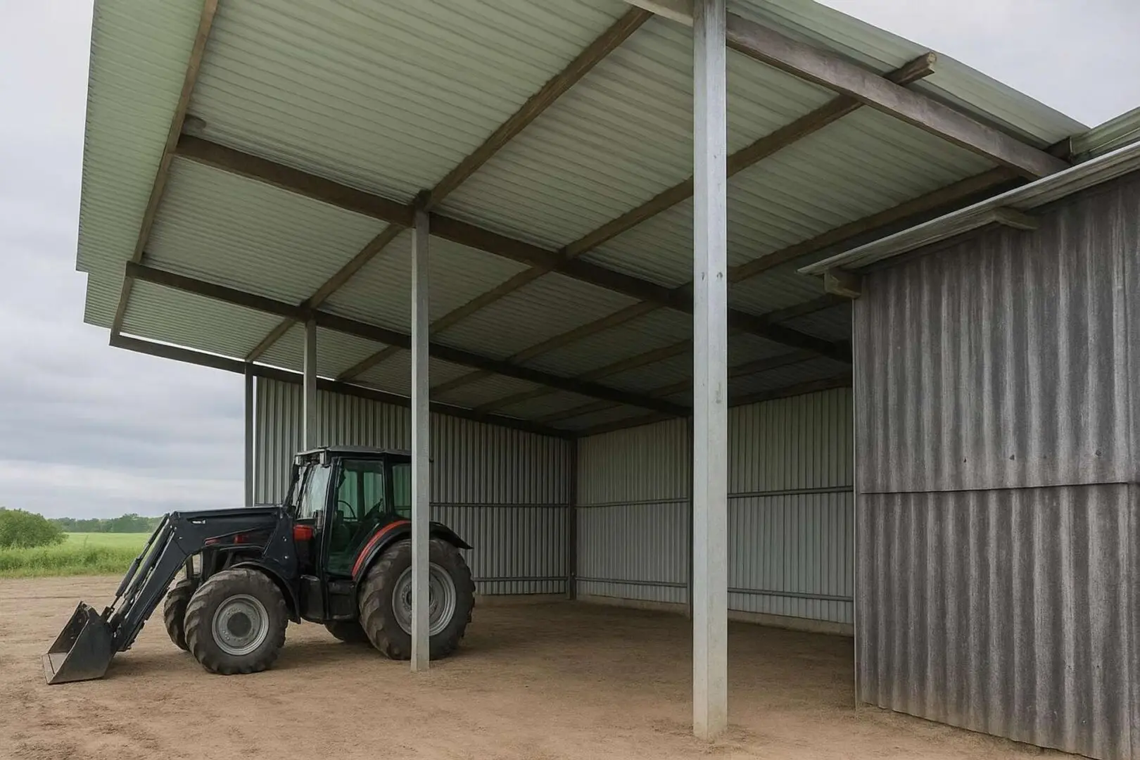 Wagenschuppen KI gestaged