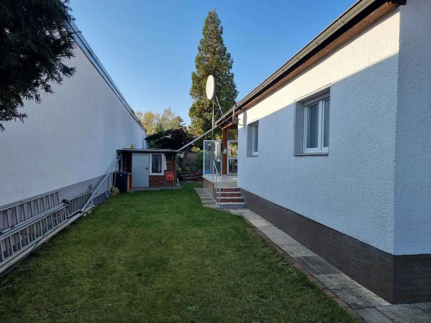 Uneinsehbare Terrasse