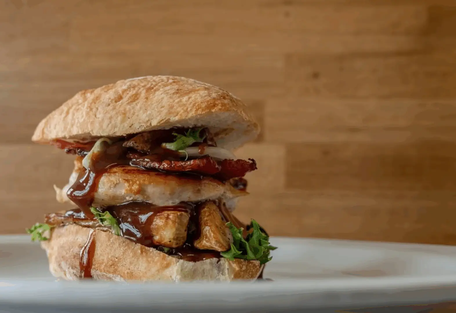 Burger in hoher Qualität