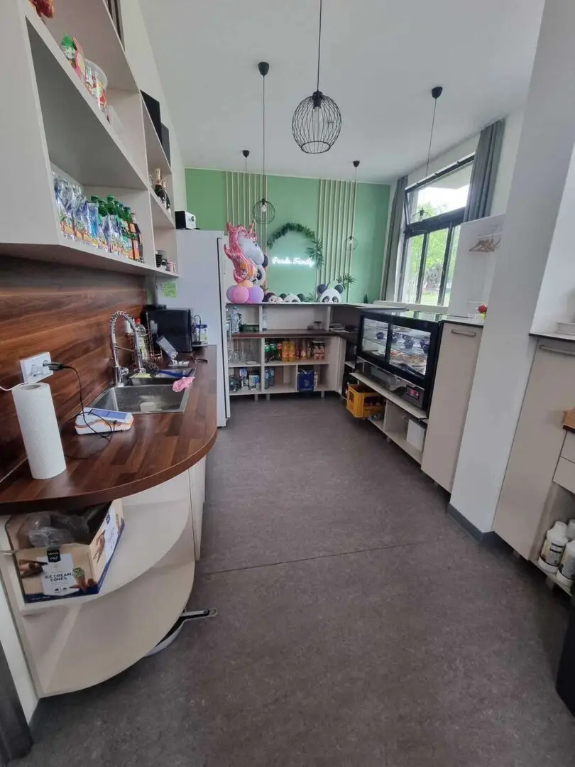 Ansicht hinter der Theke