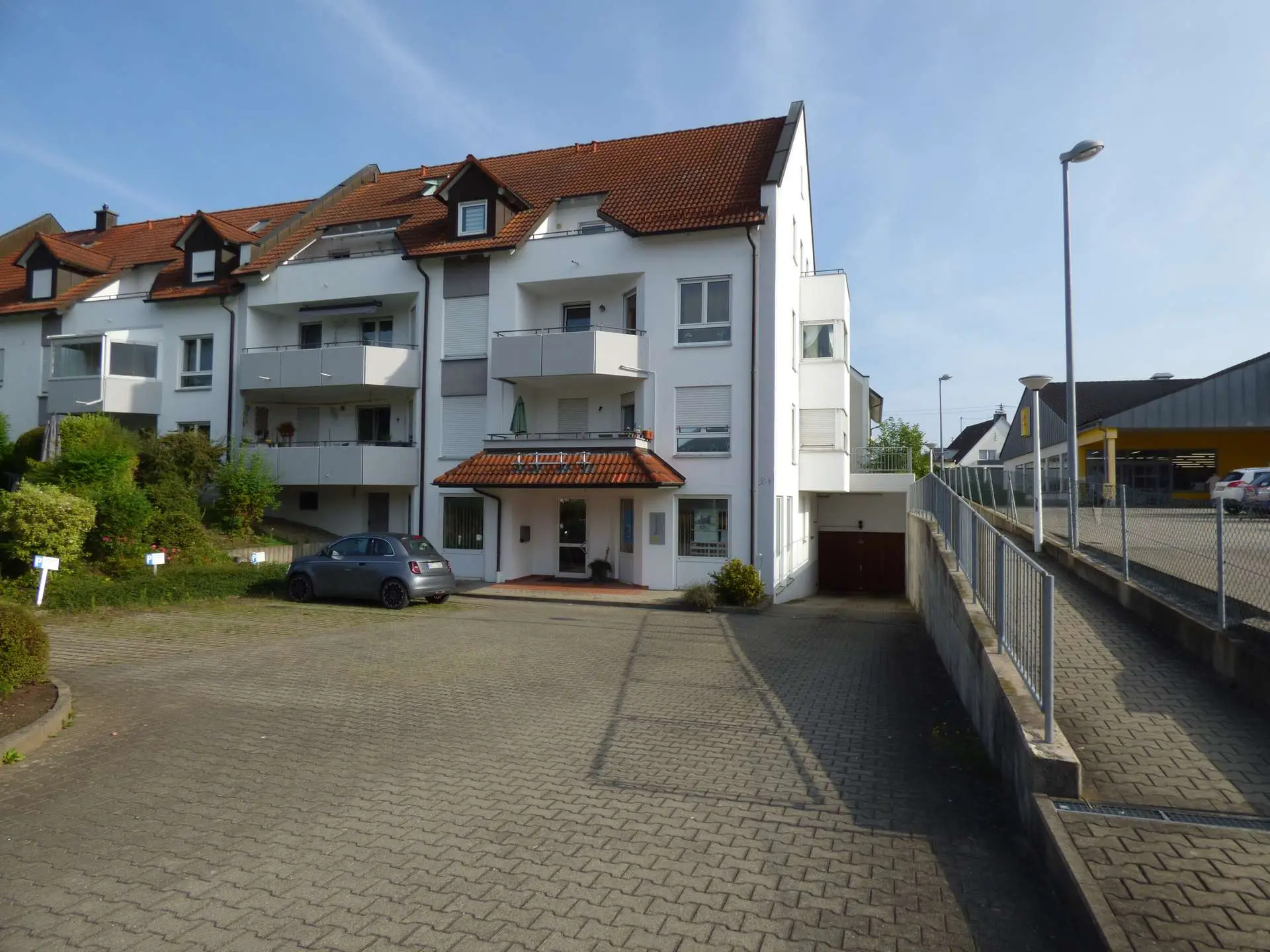 Zufahrt Tiefgarage