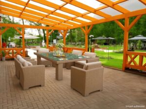 Außenbereich auf großem Areal