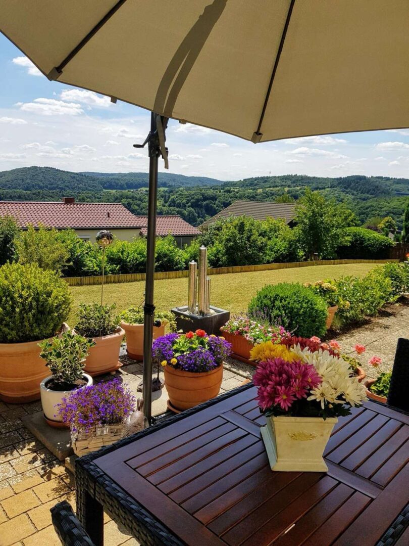 Terrasse 2 mit Blick