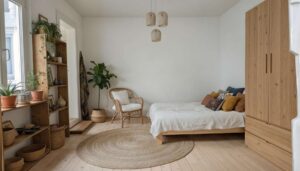 Schlafzimmer bearbeitet als Vorschlag