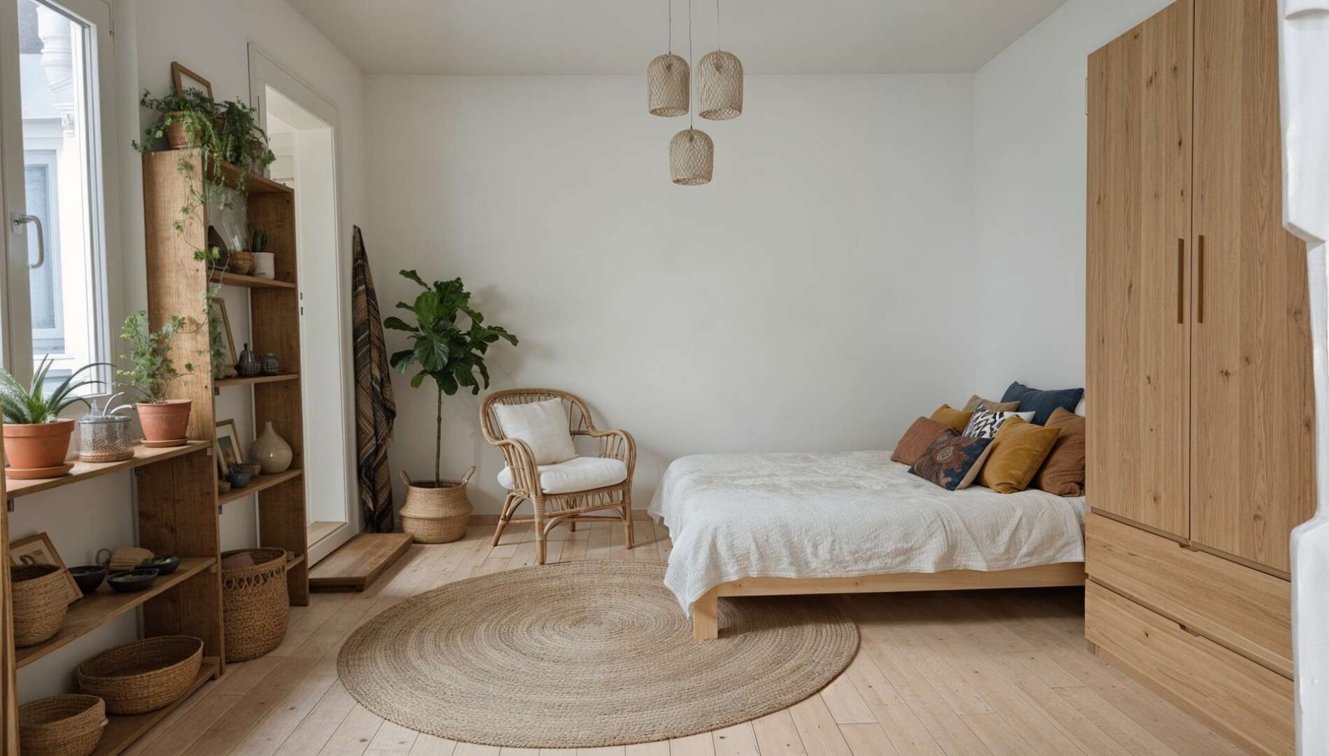 Schlafzimmer bearbeitet als Vorschlag