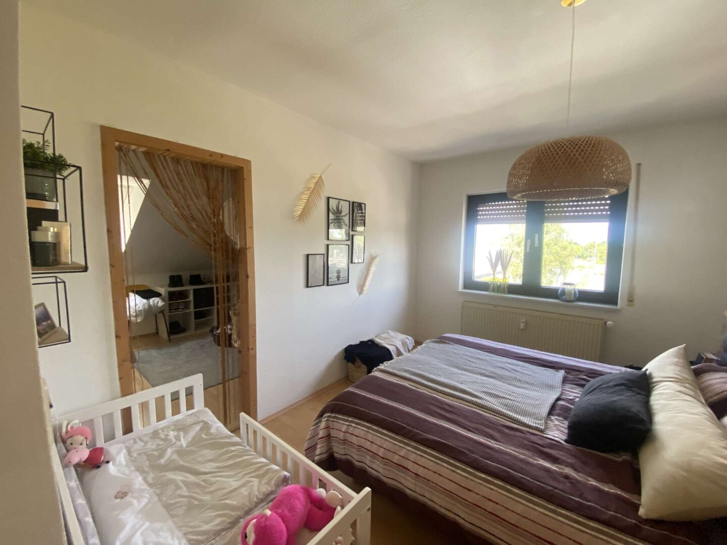 Schlafen mit Ankleide