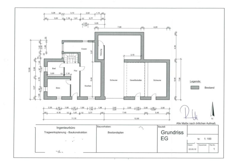 Grundriss EG 1