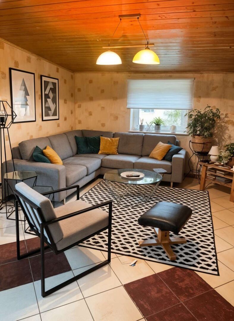 Wohnzimmer - (KI generiert)