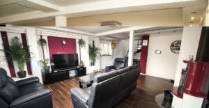 Wohnzimmer Maisonette EG