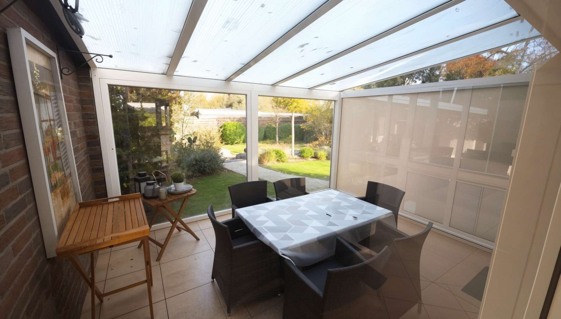 X15 Terrasse von innen