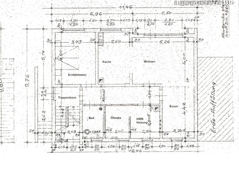 Grundriss Erdgeschoss Maisonette
