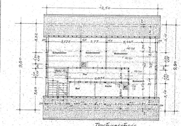 Grundriss Dachgeschoss