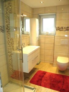 Badezimmer Obergeschoss Maisonette