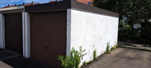 Garage seitlich