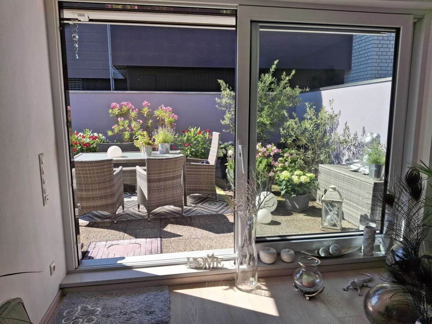 Ausgang Süd-Terrasse