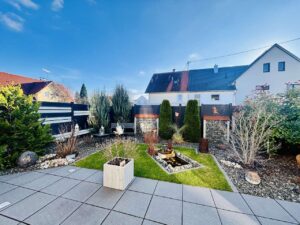 Ausblick in den Garten