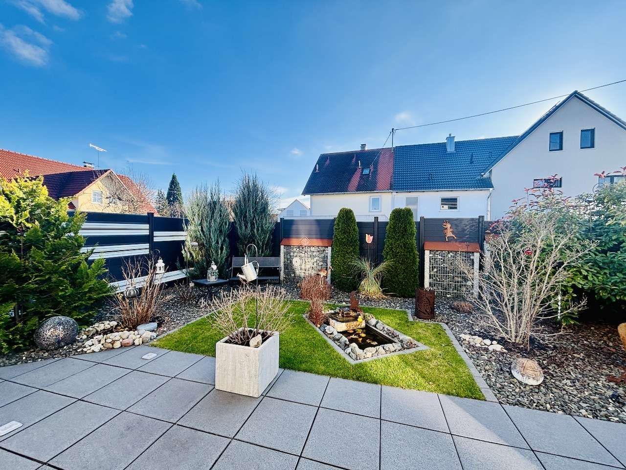 Ausblick in den Garten