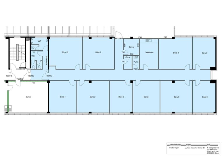 JV42 Bestandsplan 464m_