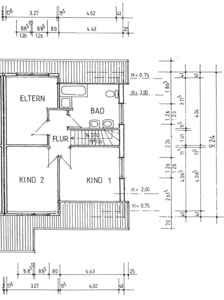 Grundriss Dachgeschoss