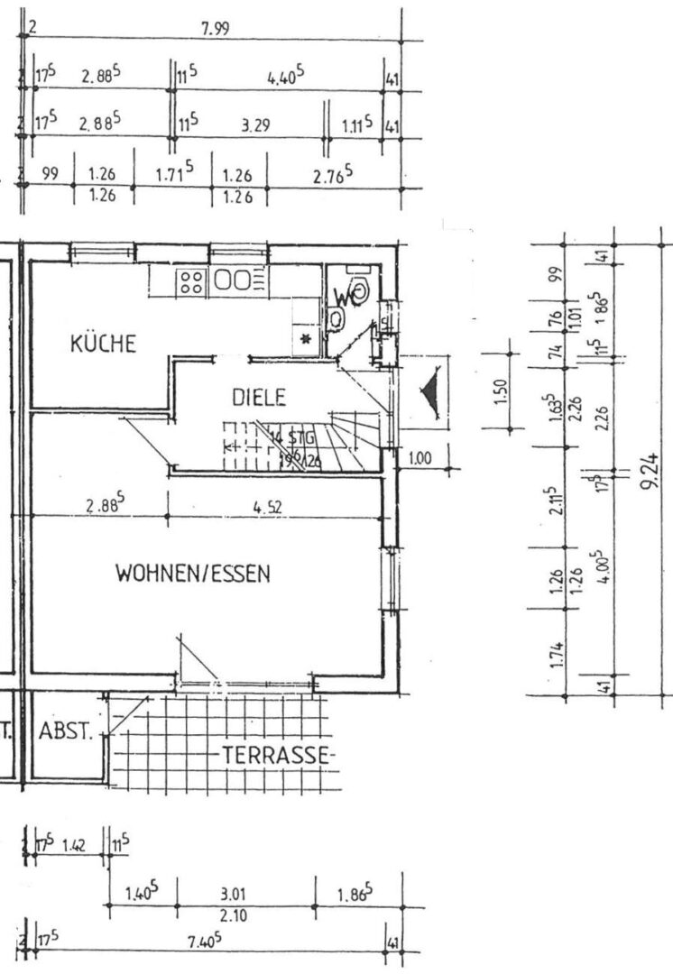 Grundriss Erdgeschoss
