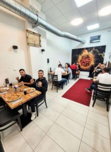 Platz für rund 18 Sitzplätze