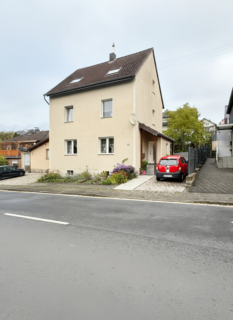 Hausanschicht Straßenseite