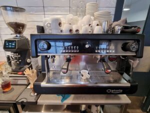 Café Maschine close up