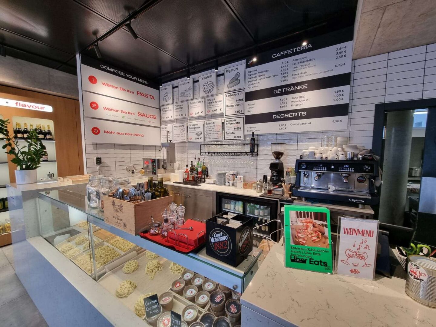 Menü Optionen u Zusammenstellung