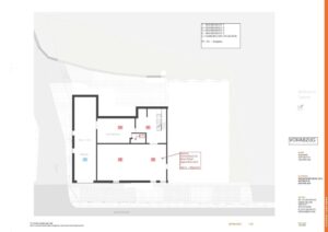 Große Garage zu 1 und Allgemeinräume 5