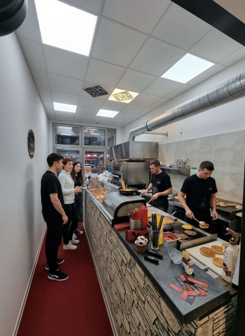 Bestell- und Bezahlbereich