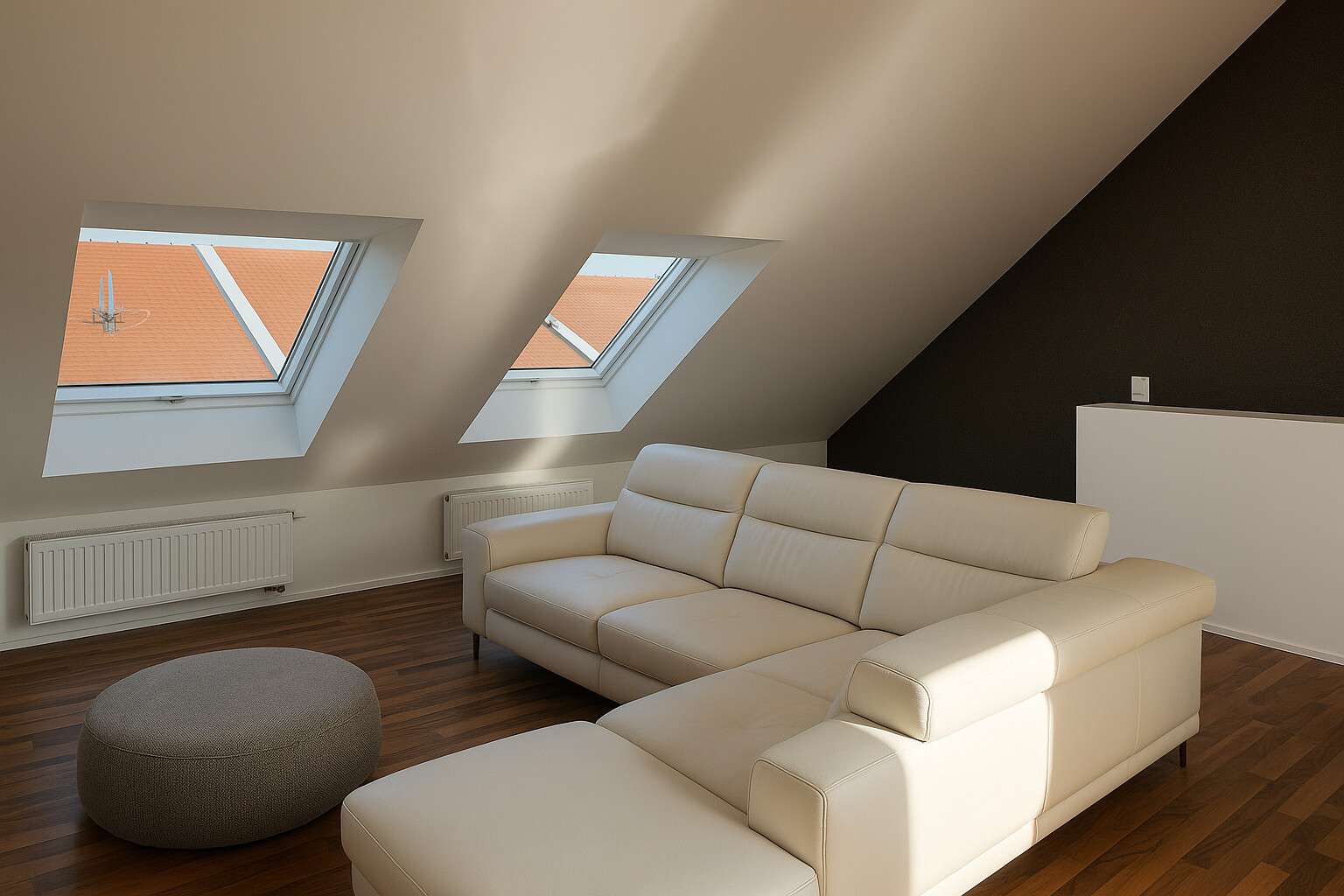 Wohnzimmer Fensteransicht