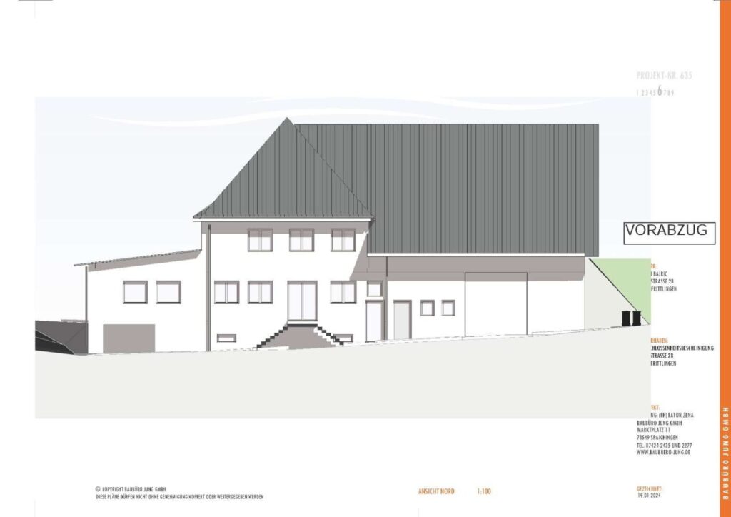 Gebäudeansicht - ohne rechte Scheune -Einheit 5