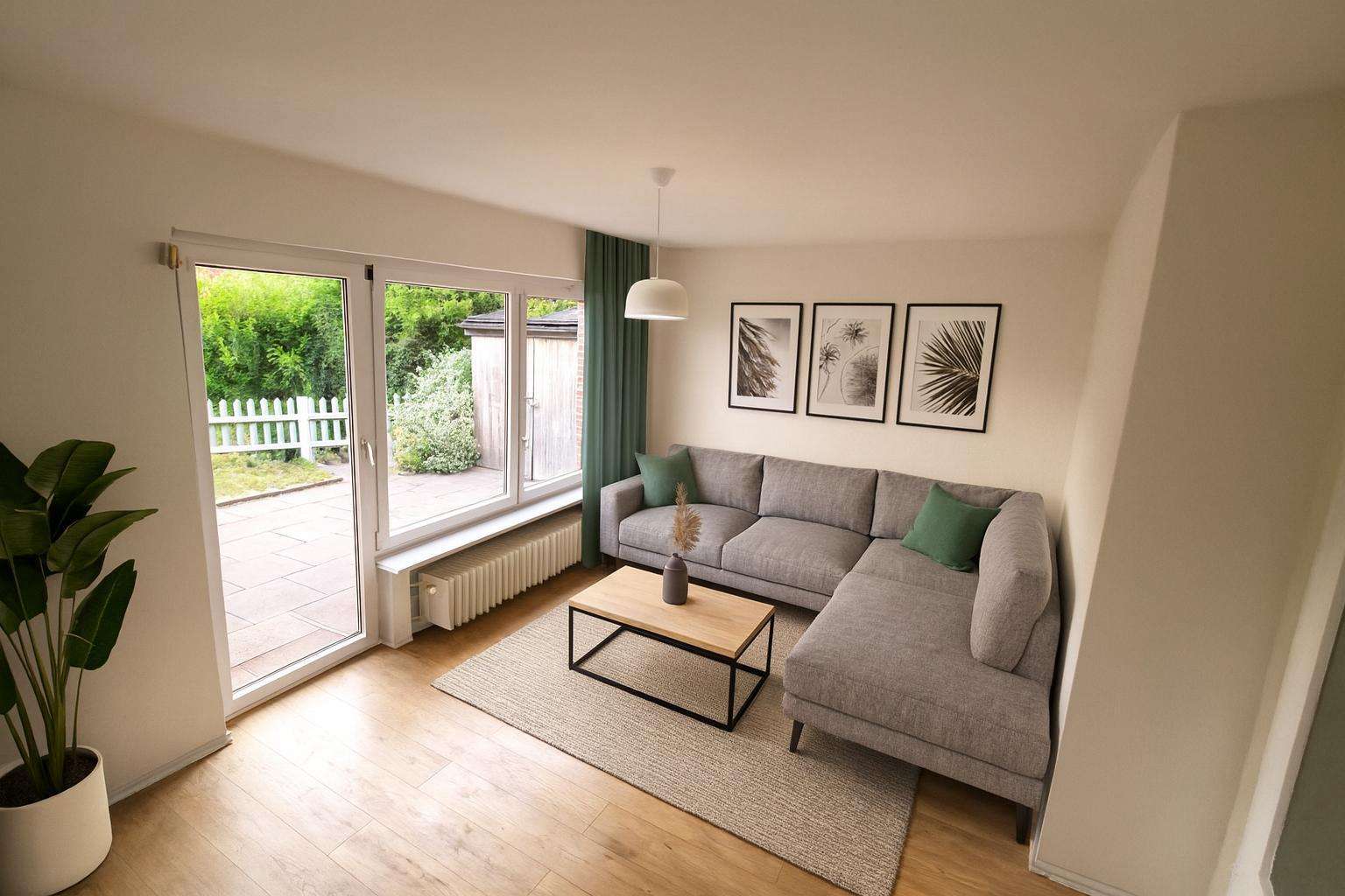 Wohnzimmer-möbliert gestaget