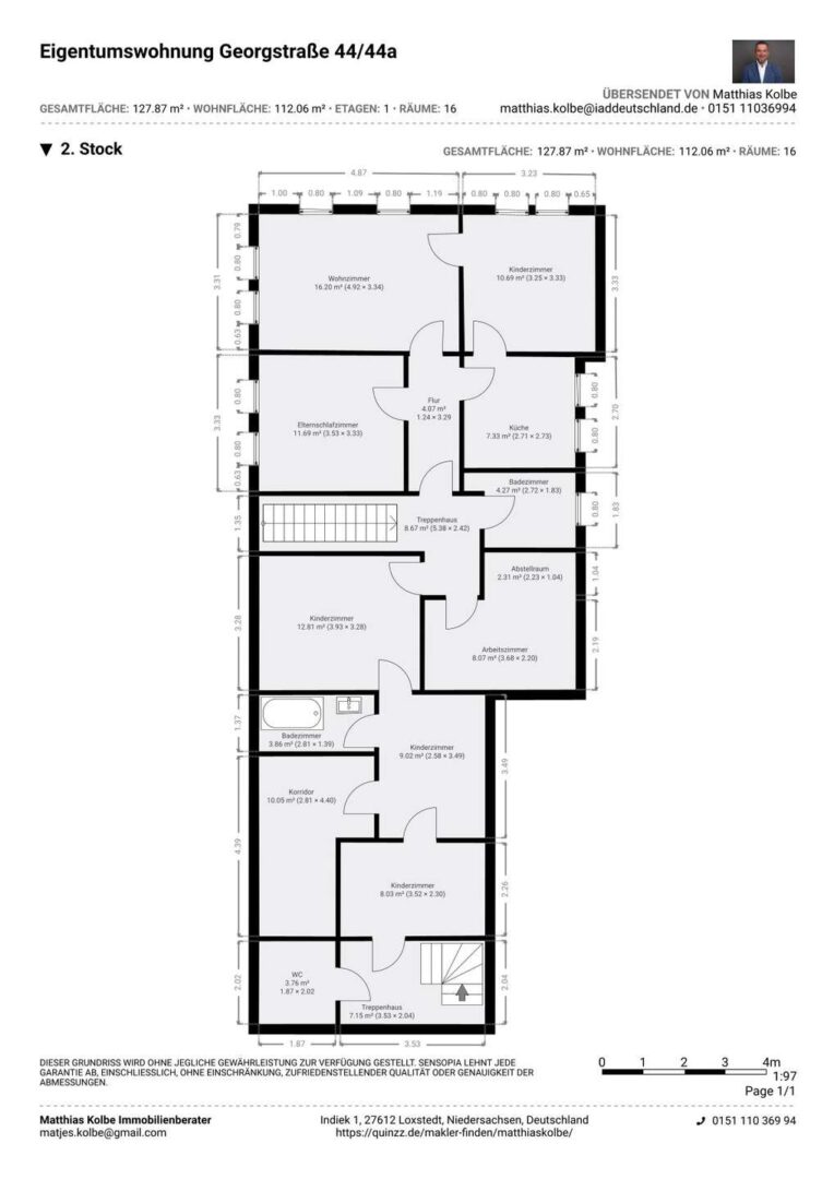 Eigentumswohnung Grundriss