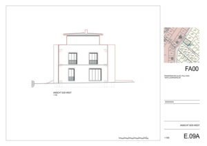 Ansicht Süd-Ost zum Garten