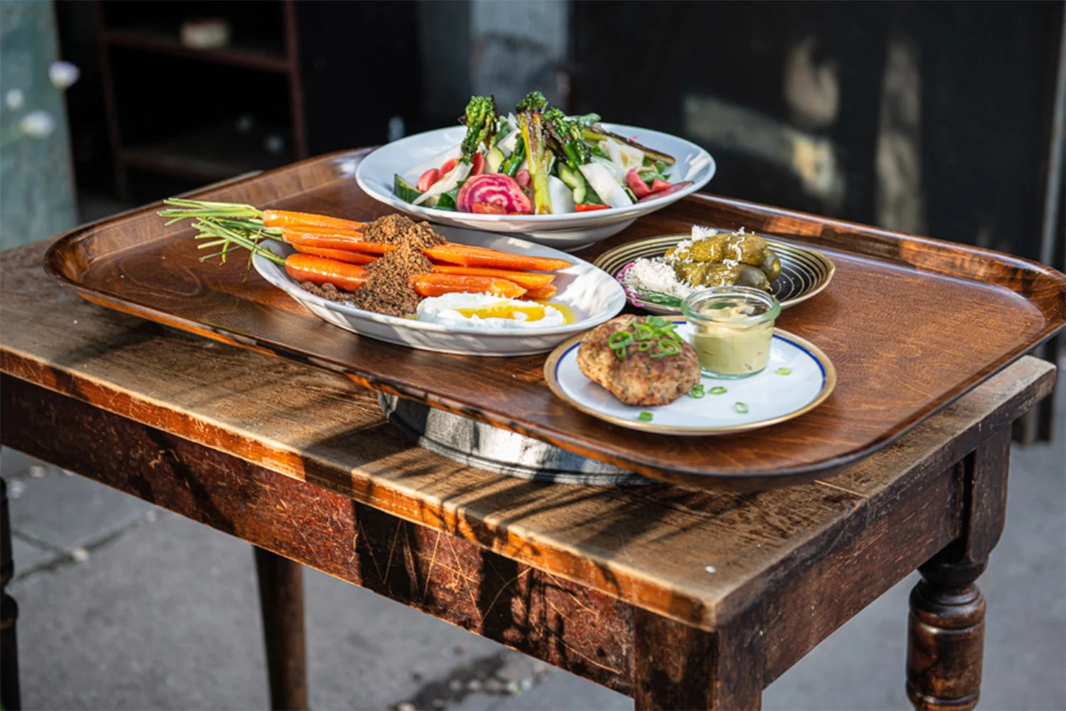 Musteransicht - Präsentation der Gerichte und Zubereitung vor den Augen der Gäste