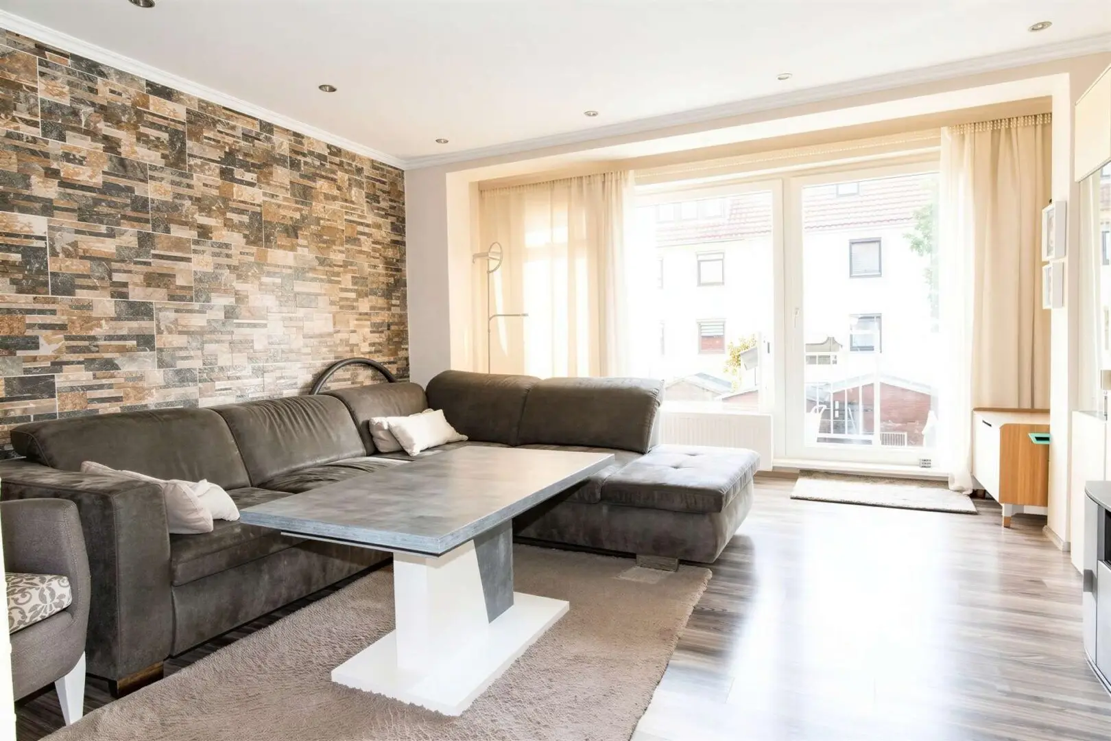 Wohnzimmer - (KI generiert)