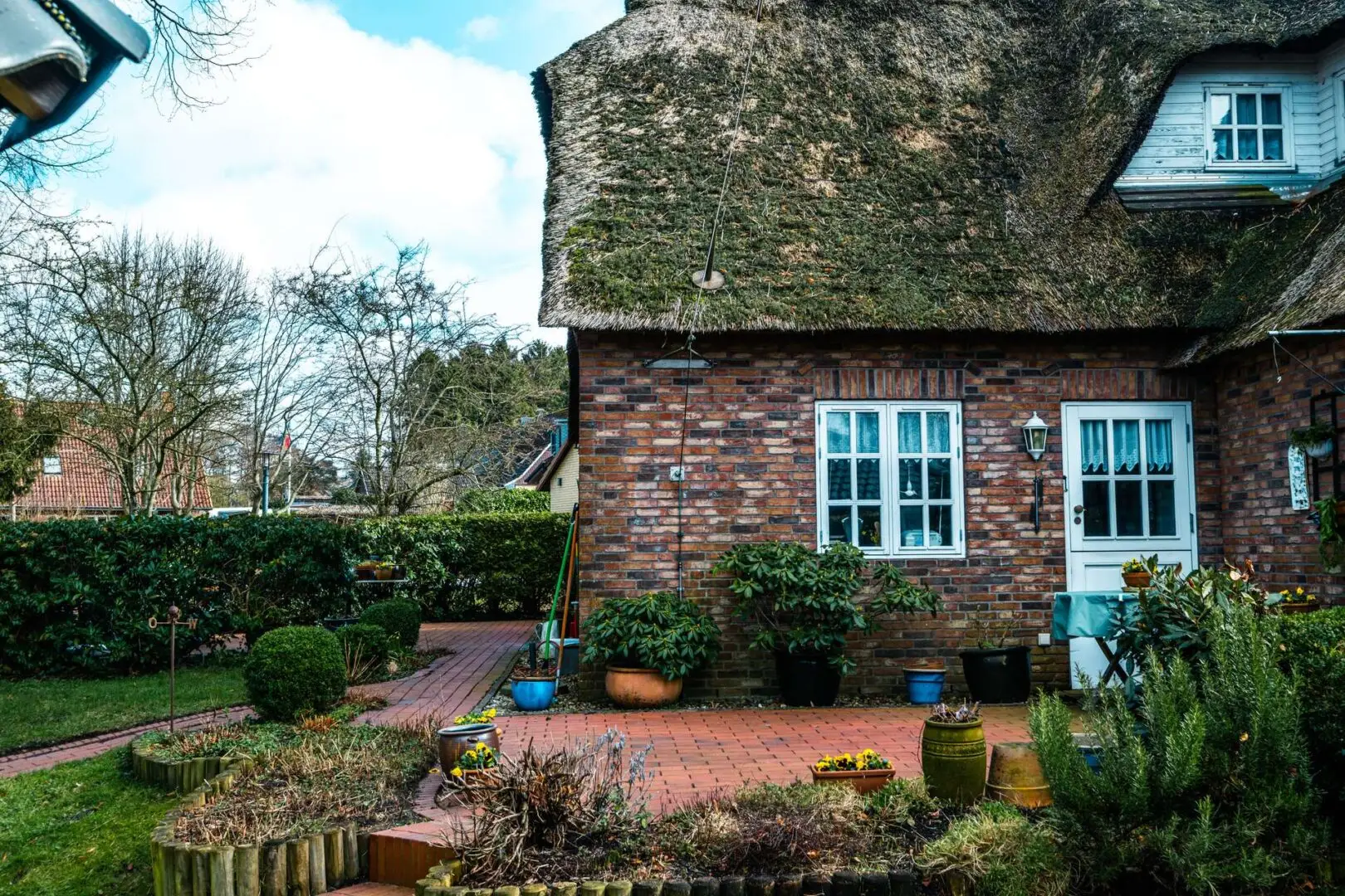 Hausansicht Terrasse